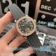 Replica Patek Philippe Aquanaut Watch Grey Rubber Strap Rose Gold Diamond Bezel (10)_th.jpg